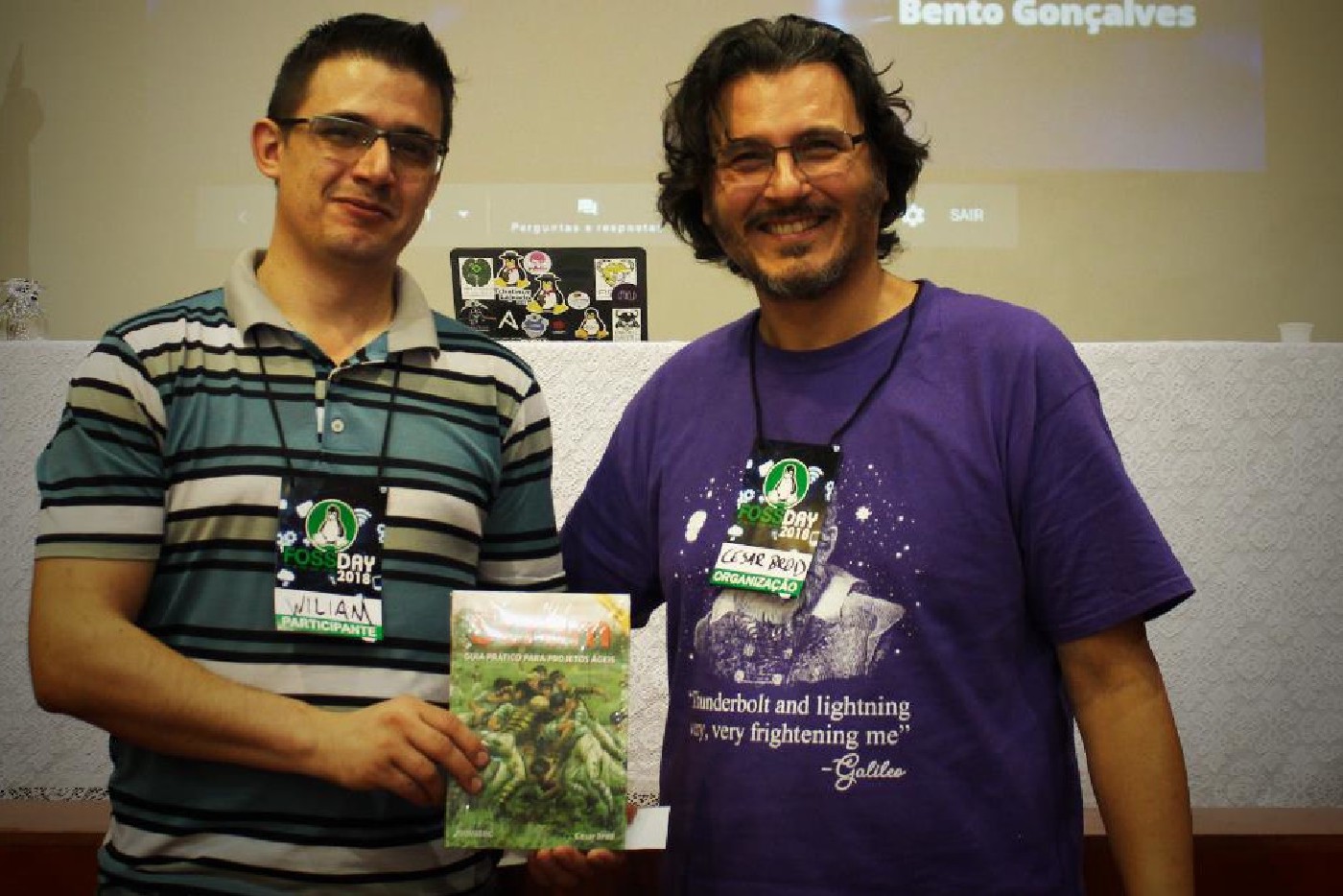 Cesar Brod e lançamento de livro sobre Scrum