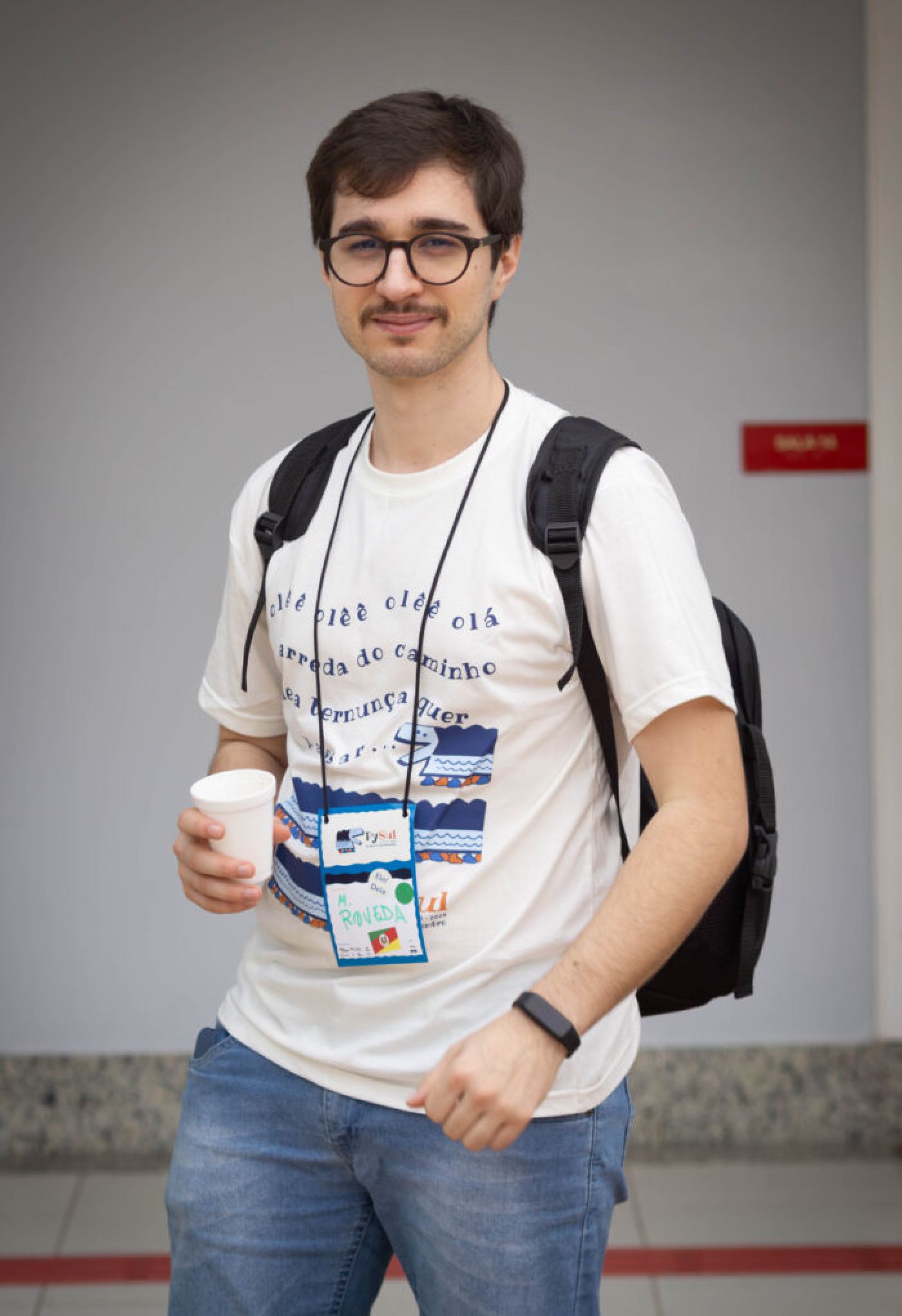 Mateus Roveda at Python Sul 2024 edition
